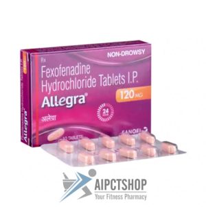 ALLEGRA (Fexofenadine)120 mg - 10 tablet