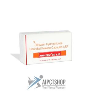 ANGIZEM CD (Cardizem XL /Tildiem/ Tiazac / Diltiazem )120MG - 100 tablet