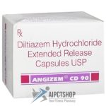 ANGIZEM CD (Cardizem XL /Tildiem/ Tiazac / Diltiazem )90 Mg - 100 tablet
