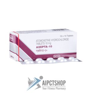 AXEPTA (Strattera)10MG - 100 tablet