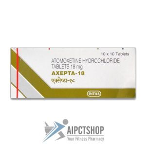 AXEPTA (Strattera)18MG - 100 tablet