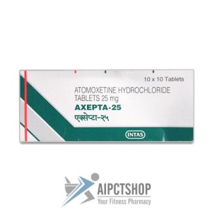 AXEPTA (Strattera)25MG - 100 tablet