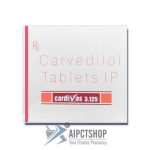 Cardivas (Coreg)3.125 Mg - 100 tablet