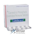 Cardivas CR (Carvedilol CR)10mg - 100 tablet