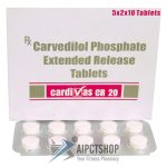 Cardivas CR (Coreg CR)20 MG - 100 tablet