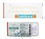 Cardivas CR (Coreg CR)40 Mg - 50 tablet