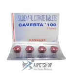 Caverta 100 mg (Sildenafil / Viagra) - 4 Tablets