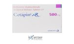 Cetaphin XR (Glucophage XR)500 Mg - 200 tablet