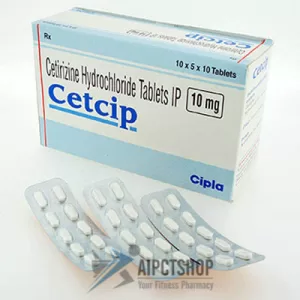 Cetcip 10mg - 1000 tablet