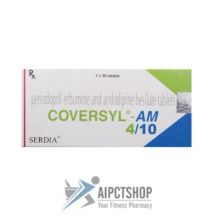 Coversyl AM (Aceon AM)4Mg/10 Mg - 30 tablet