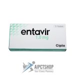 Entavir (Baraclude)1 Mg - 10 tablet