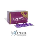Fildena 100 mg (Viagra, Sildenafil) 10 tablets