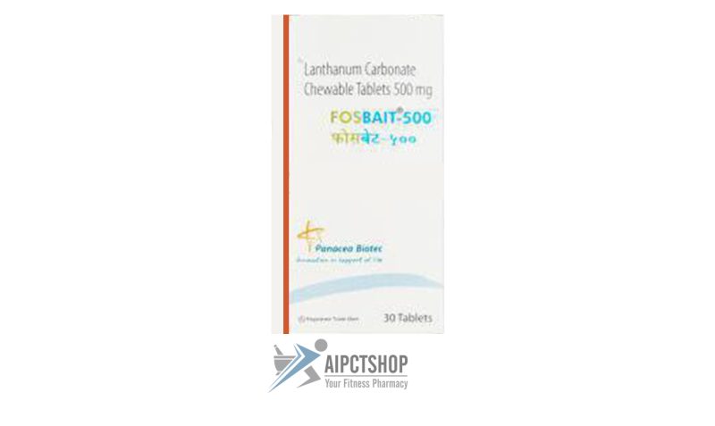 Fosbait (Fosrenol)500MG - 30 tablet