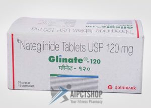 GLINATE (Starlix)120mg - 200 tablet
