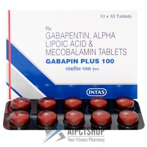 Gabapin Plus (Neurontin Plus)100Mg/100Mg/500Mcg - 100 tablet