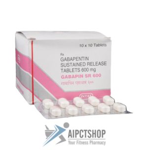 Gabapin SR (Neurontin SR)600 Mg - 100 tablet