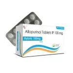 Allopurinol 100mg (Hyloric 100) - 10 Tablets