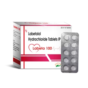 Labetalol 100 mg Tablet (Labeta 100) - 10 Tablets