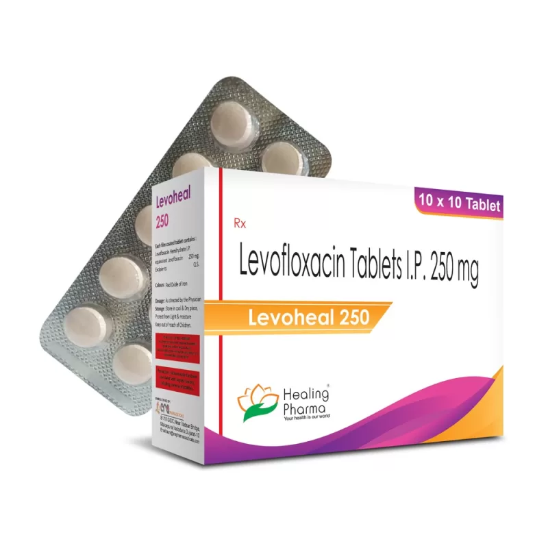 Levofloxacin 250mg (Levoheal 250) - 10 Tablets