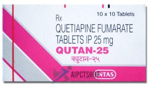 Qutan (Seroquel)25?mg - 100 tablet