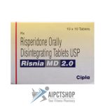 RISNIA MD (Risperdal)2 mg - 100 tablets
