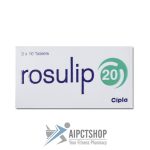 Rosulip (Crestor)20 Mg - 30 tablet