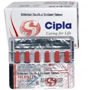Sildalist 100 Mg 20 Mg Kamagra and Cialis Mix - 6 tablet