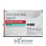 Toldin ER (Etodolac ER) 600MG - 100 tablet