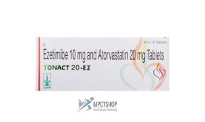 Tonact EZ (Ezetimibe/Atorvastatin)10/20mg - 150 tablet