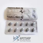 Vidalista Black 80 mg (cialis, Tadalafil) 10 pills