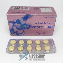 Vitara-V 60 mg Vardenafil 10 tablet