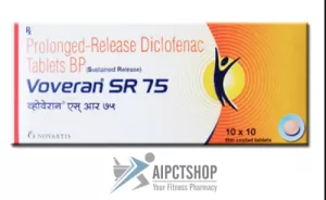 Voveran SR (Voltaren SR) 75mg - 100 tablet