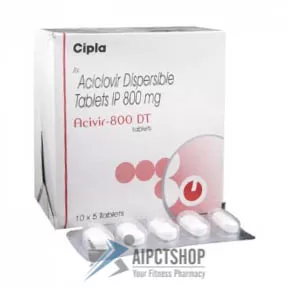 ACIVIR DT (Zovirax)800mg - 50 tablet