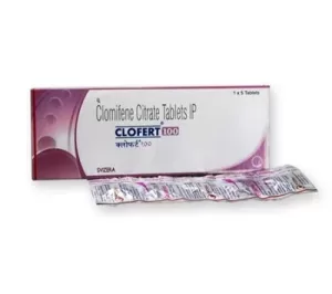 Clofert 100 mg - Clomiphene - 5 tablets
