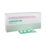 Lariago DS 500 mg  (Chloroquine)  5 pill