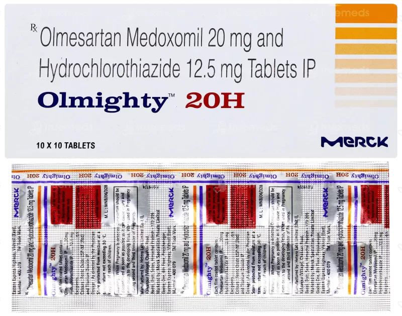 Olmighty H 20/12.5 mg - 10 tablets