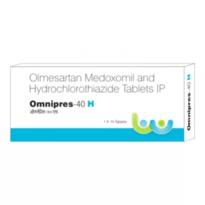 Omnipres 40 H - 10 pills Olmesartan and Hydrochlorothiazide