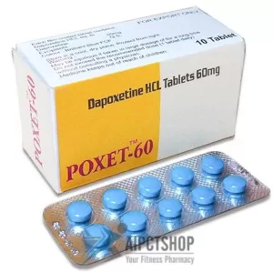 Poxet 60 Mg - Dapoxetine - Priligy - 10 tablet