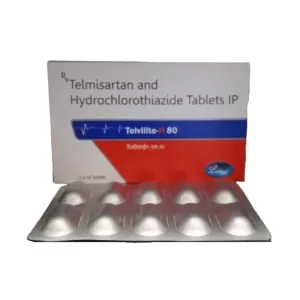 Telvilite 80 H - 10  pills - Telmisartan with Hydrochlorothiazide