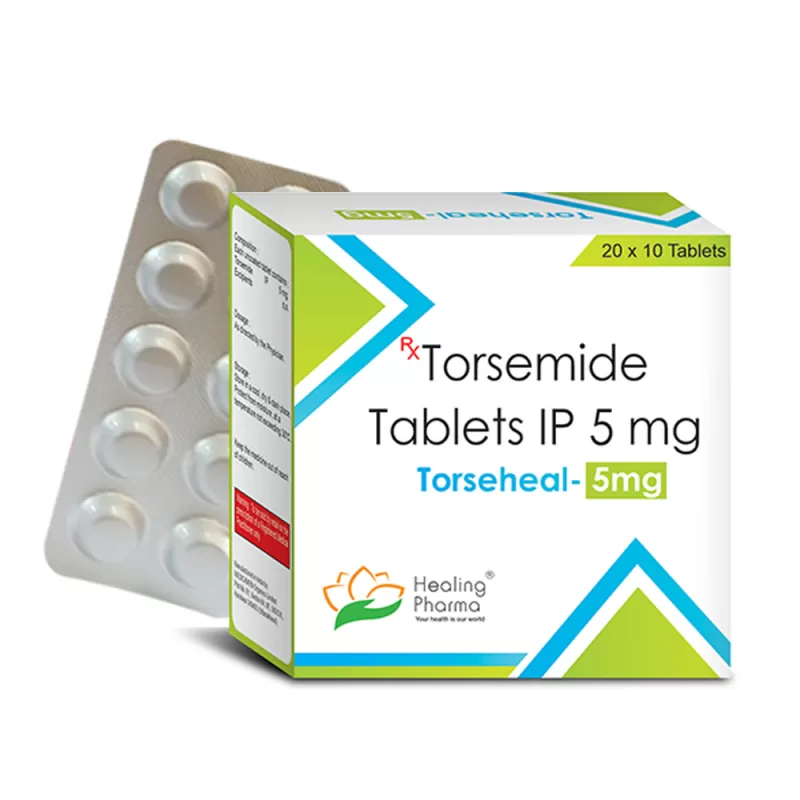 Torsemide 5 mg Tablet (Torseheal 5) - 10 Tablets
